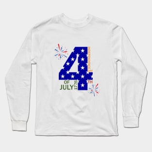 4th of july independence day Long Sleeve T-Shirt